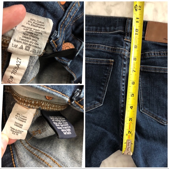 BOGO50% Madewell Skinny Skinny Jeans - Picture 7 of 8